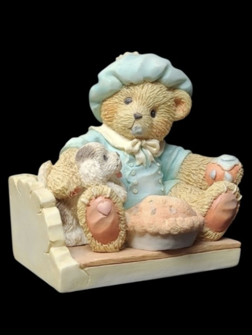 '93 CHERRISHED TEDDIES: LITTLE JACK HORNER "IM PLUM HAPPY YOU'RE MY FRIEND"